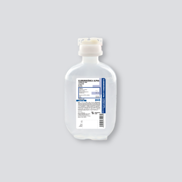 CLORURO DE SODIO 0.9% 250ML